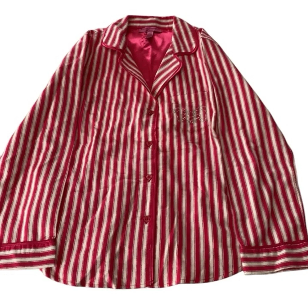 Betsey Johnson flannel nightshirt. So Soft! EUC. Sz S. - Picture 3 of 16